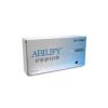 Abbildung einer Medikamentenpackung von Abilify (Aripiprazol). Antipsychotisches Medikament zur Behandlung von Schizophrenie.